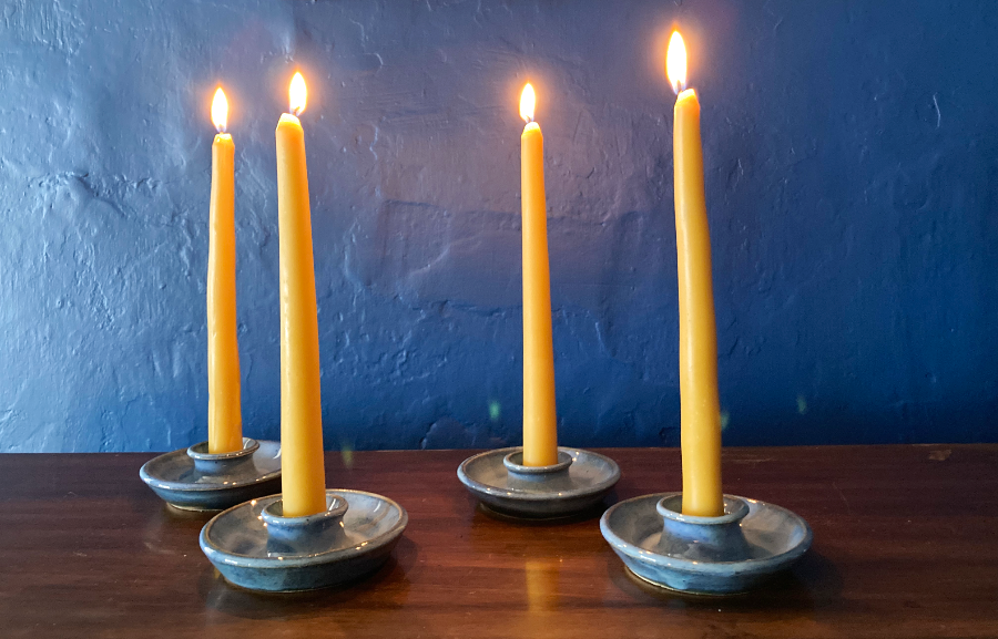Why beeswax candles? made by bees