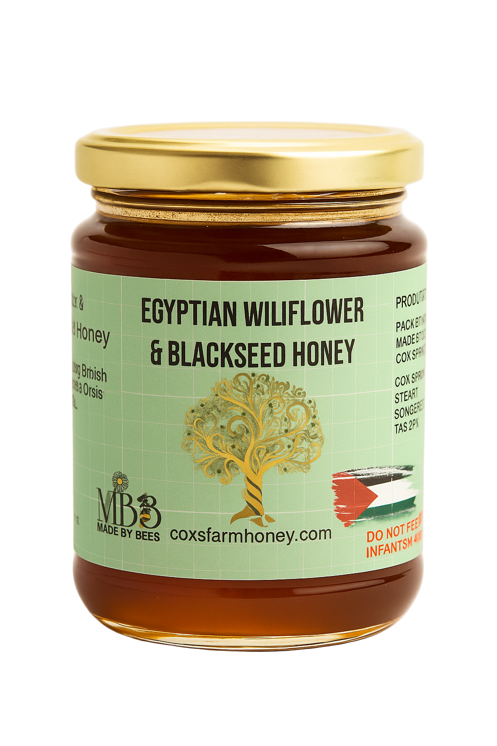 Egyptian blackseed honey
