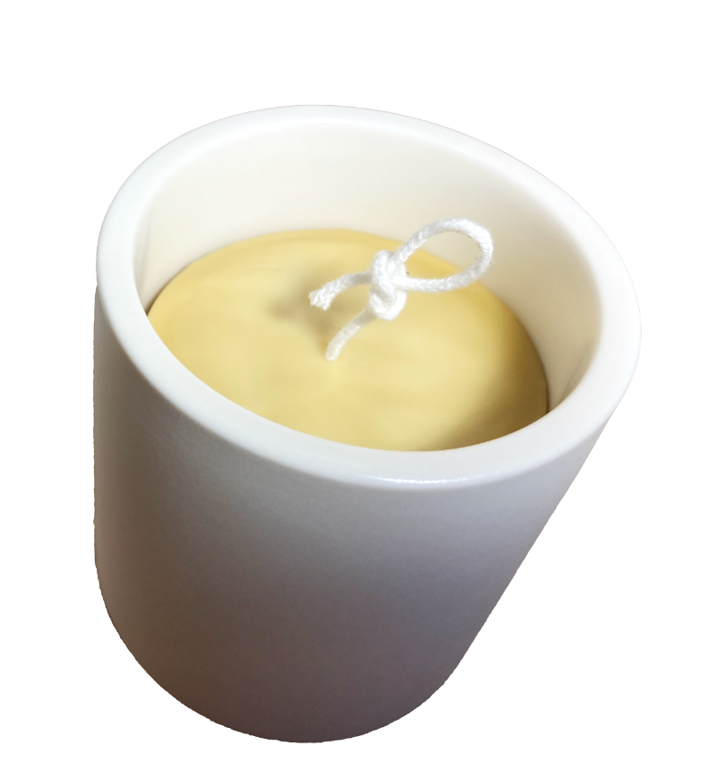 Scented relaxing candle