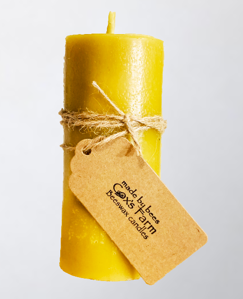 How to get the best from your beeswax pillar candle