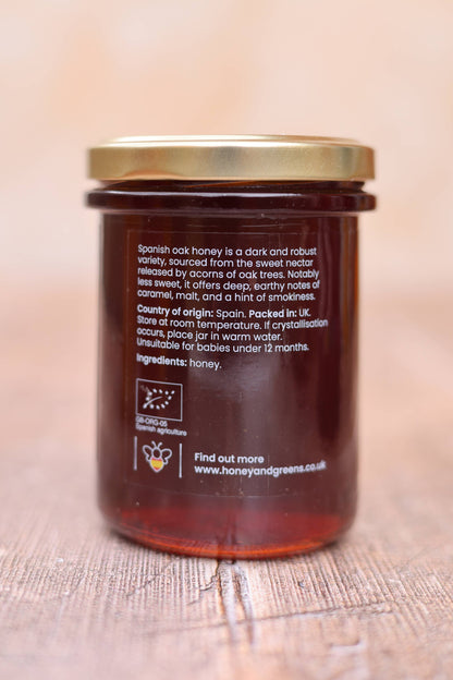 Spanish Organic Oak Honey