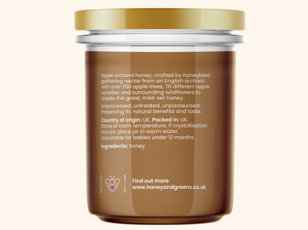 Apple orchard honey