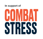 in support of combat stress logo
