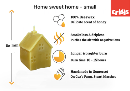 Home sweet home - Crisis charity candle