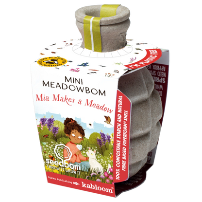 Mia Makes a Meadow Book and Seedbom Set