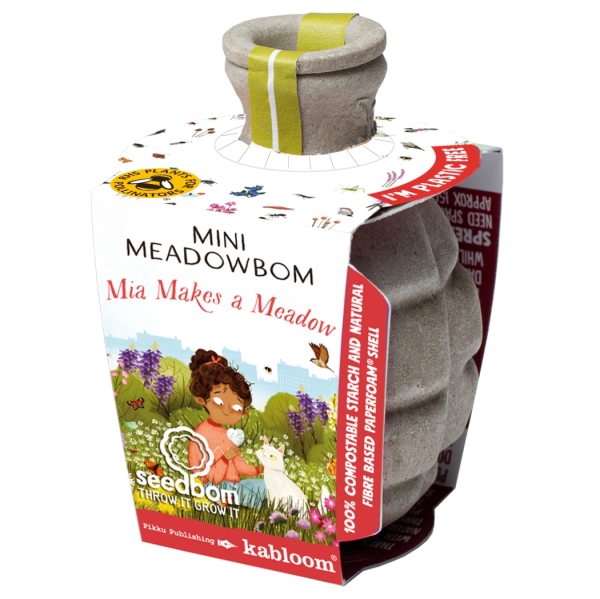 Mia Makes a Meadow Book and Seedbom Set