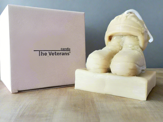 The veterans candle and gift box