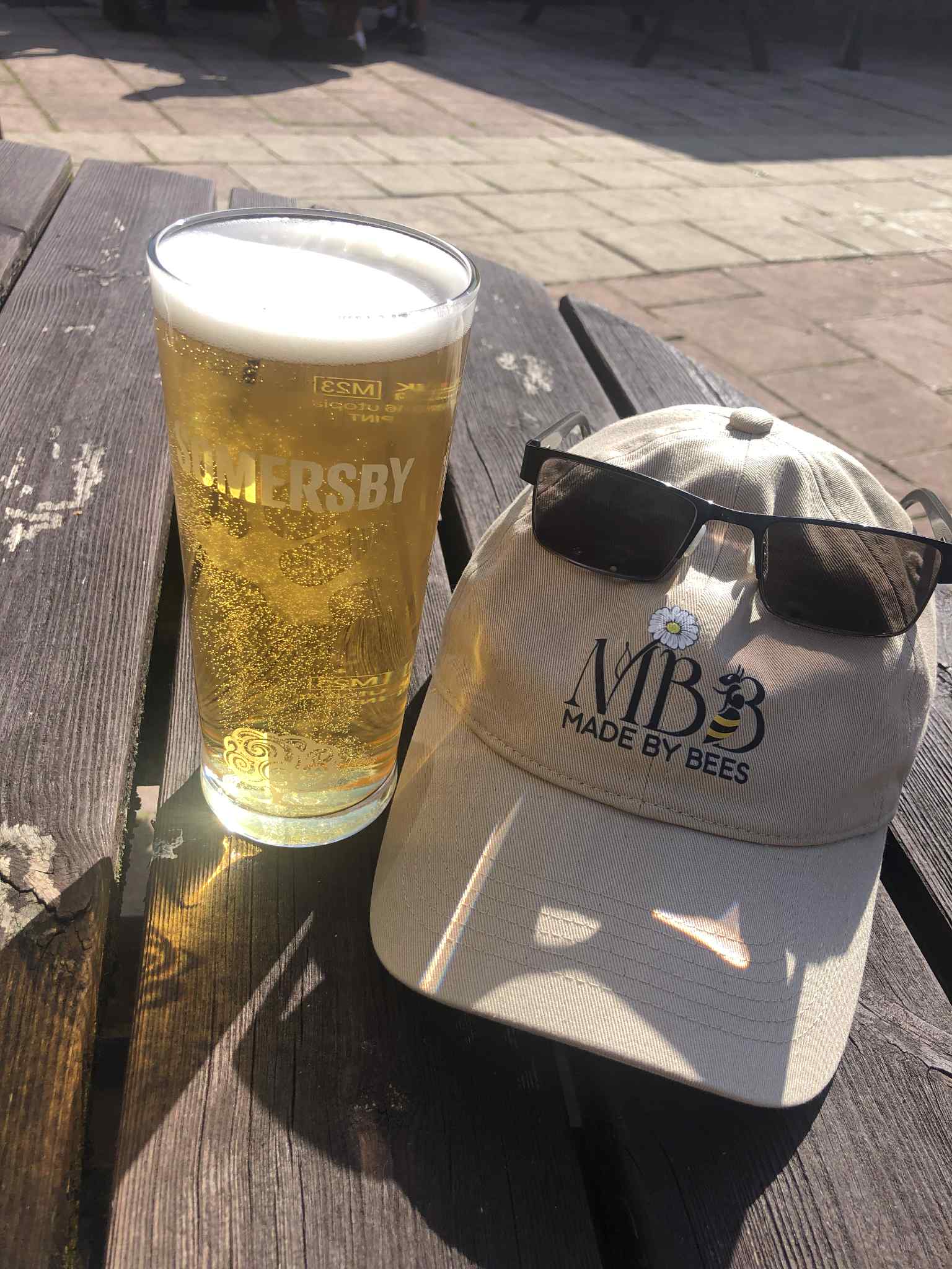 made by bees baseball cap