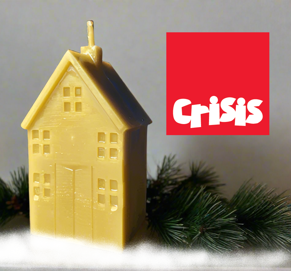 Home sweet home - Crisis charity candle